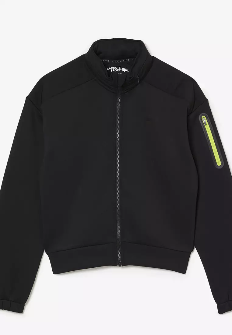 Buy Lacoste Women's Lacoste SPORT Loose Fit Zip Sweatshirt Online