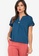 ZALORA WORK green Trim Detail Top DA1D6AACD94EF9GS_1