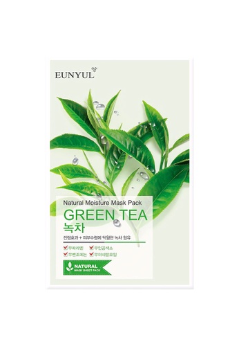 Eunyul EUNYUL Natural Moiture Mask Pack - Green Tea 6F0DFBEE5BEEE4GS_1
