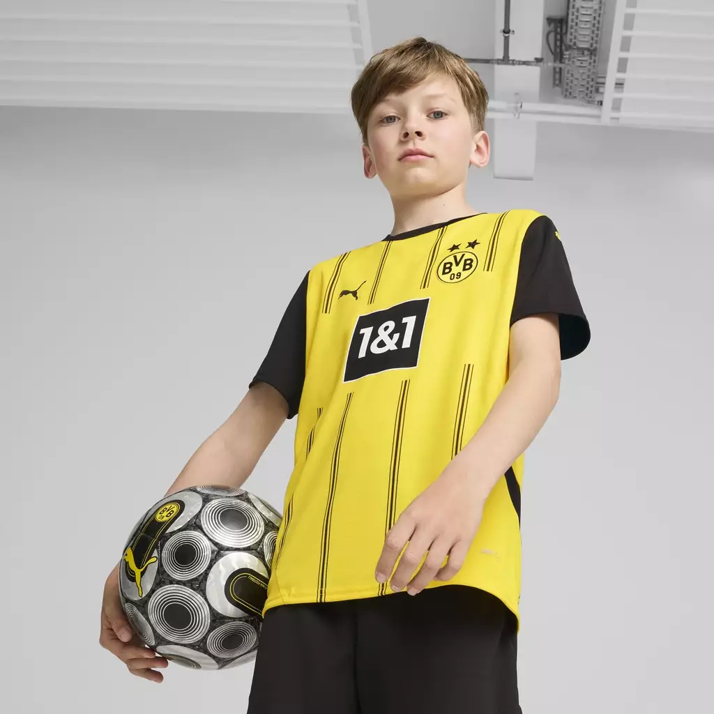 Puma Dortmund BVB Home Jersey Replica Jr 77495101 - Jersey Anak (Kuning)