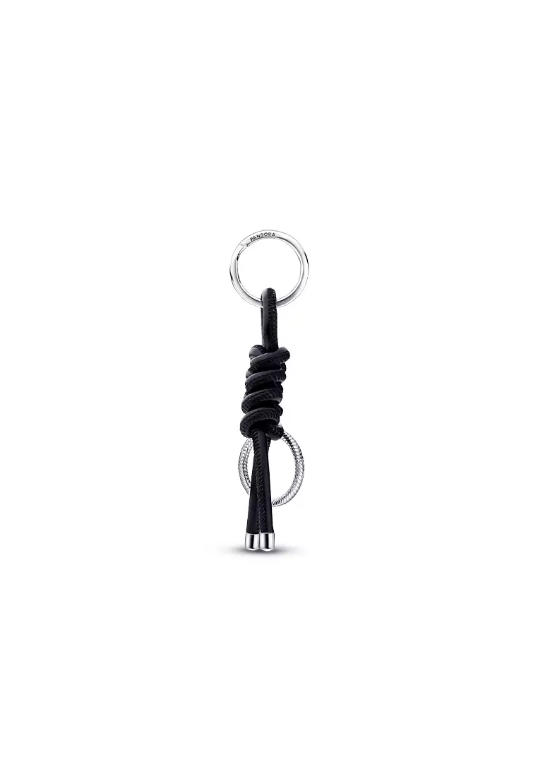 Pandora Moments Leather-free Fabric Charm Key Ring