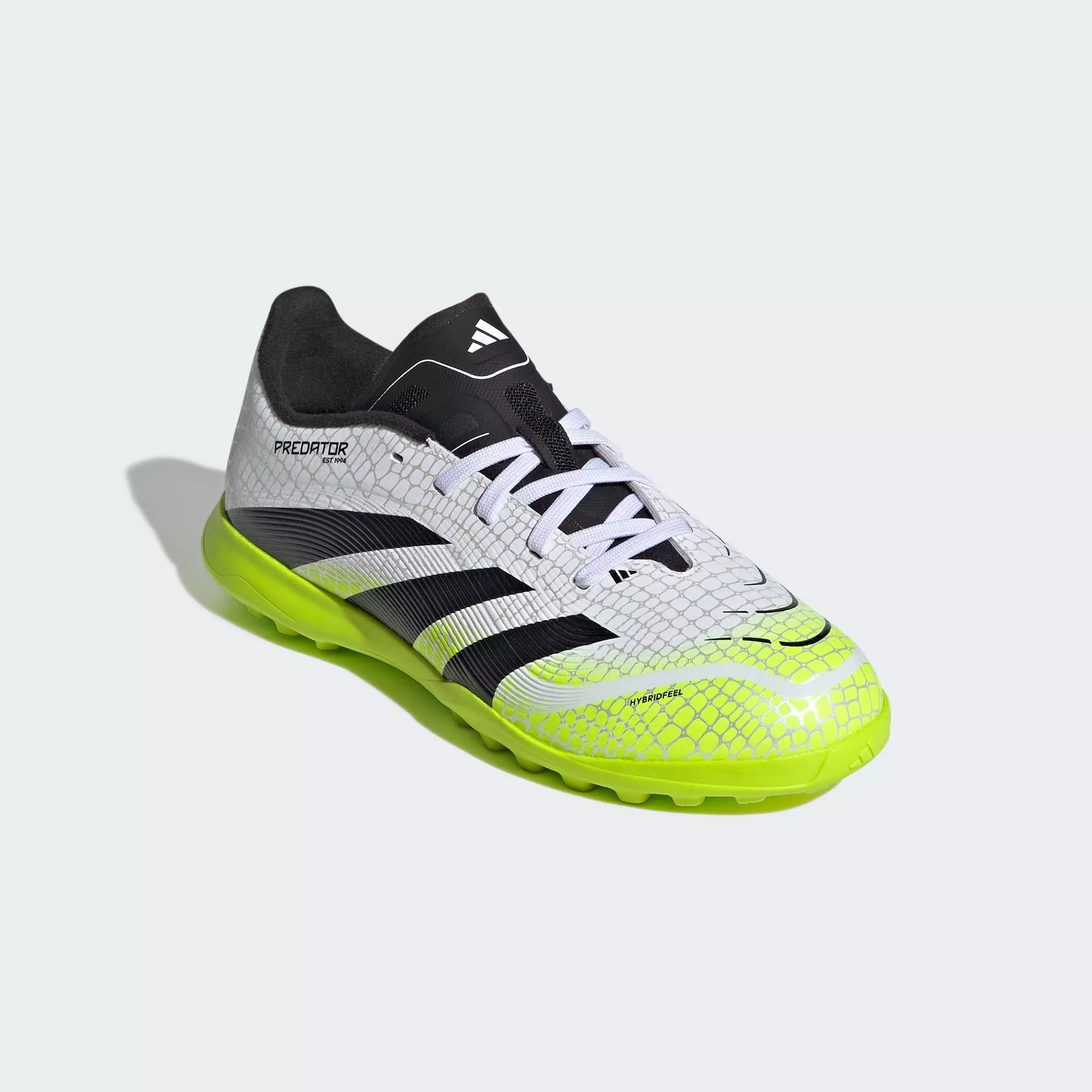 Football Predator League Turf Boots Kids Unisex White JI1149