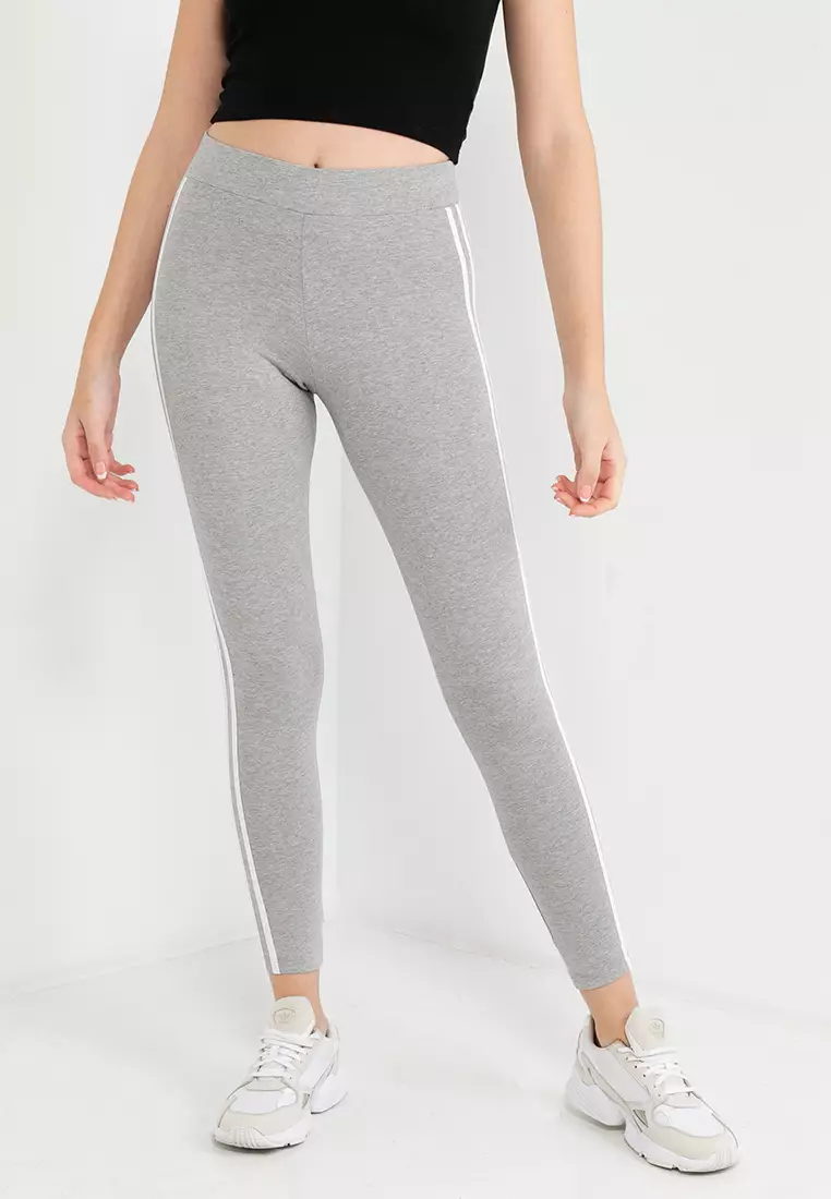 Buy ADIDAS adicolor classics 3-stripes leggings in Medium Grey Heather 2024  Online