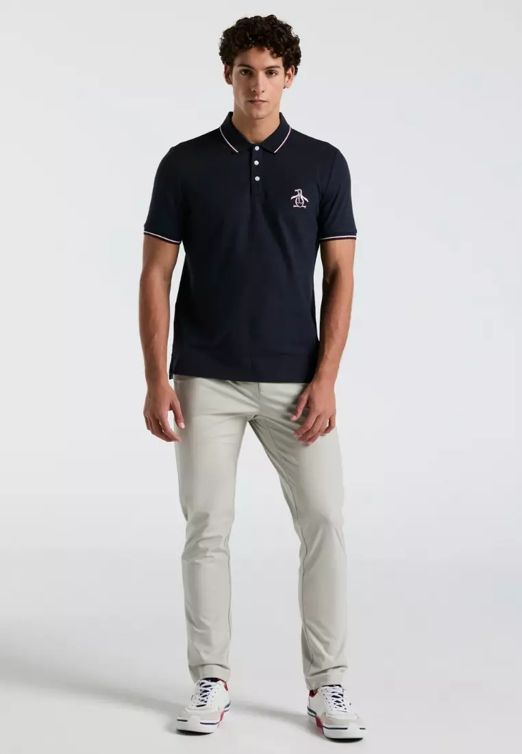 Mega Pete Cotton Pique Polo