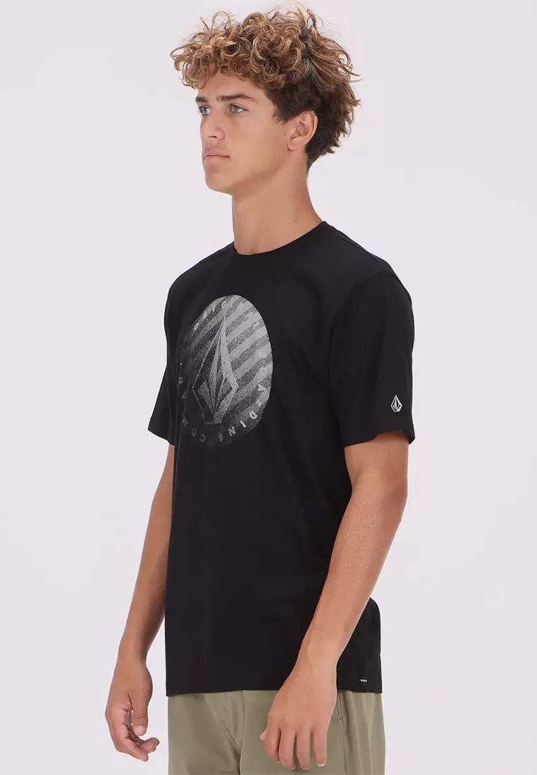 MSF SHADING STONE SHORT SLEEVE TEE BLACK