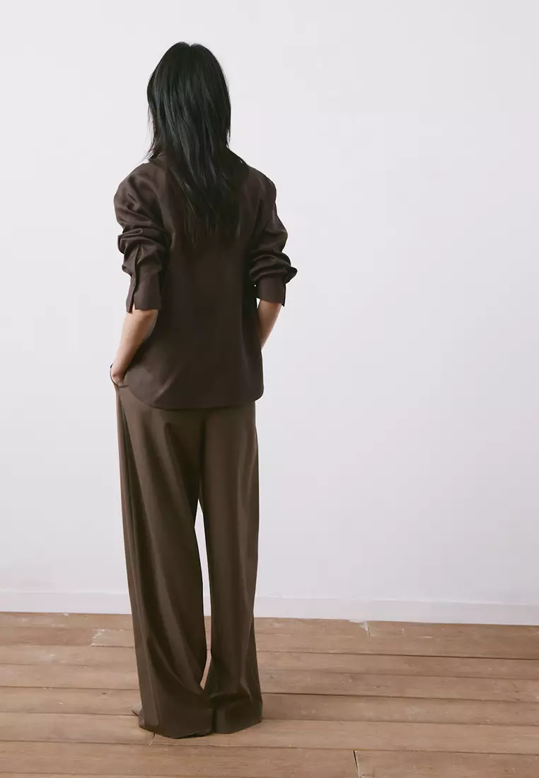 Straight Lyocell Shirt