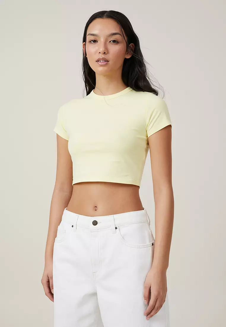 Buy Cotton On Micro Crop Tee 2024 Online