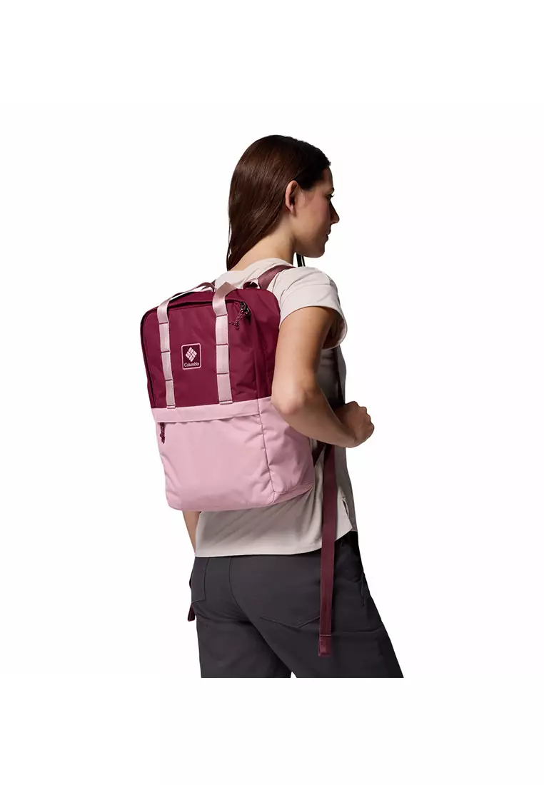 Columbia Trail Traveler™ 18L Backpack - Rich Wine, Eraser Pink