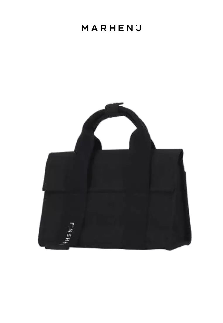 ROY NANO Canvas Crossbody Bag All Black