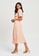 Calli pink Ange Midi Dress 7E791AAAFB8C2CGS_2