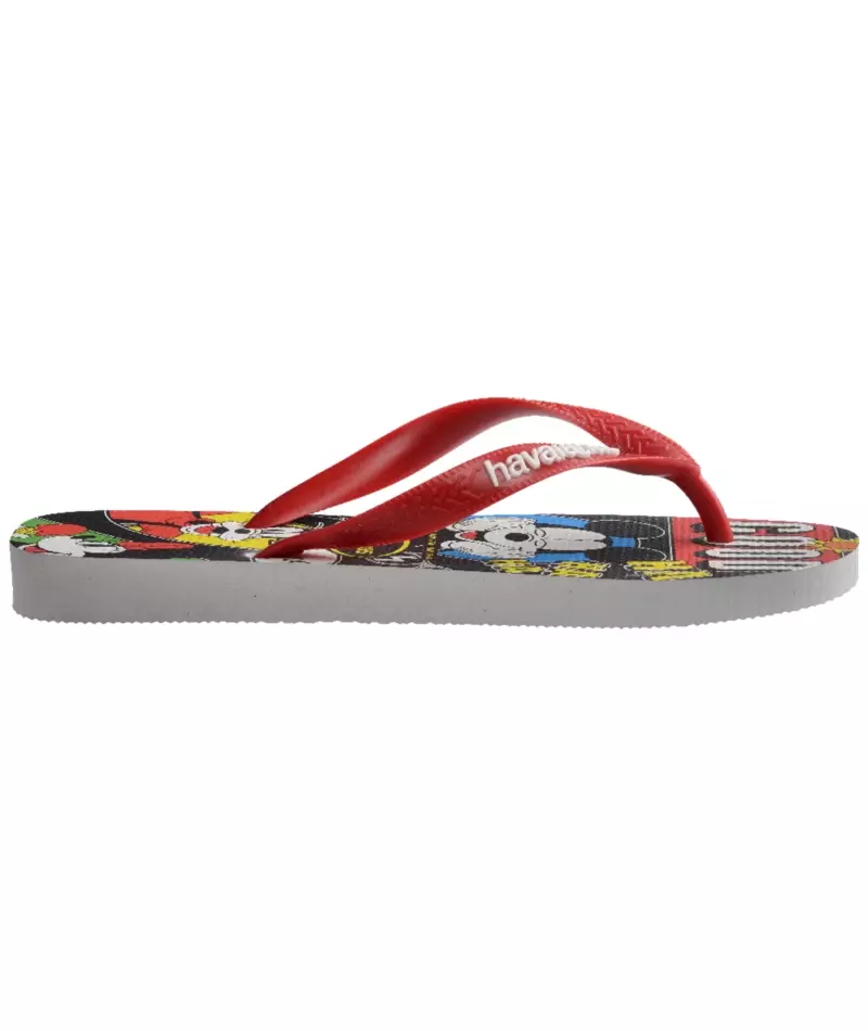 Havaianas 6222 - Top Disney Classics White / Red Apache - Sandal Pria