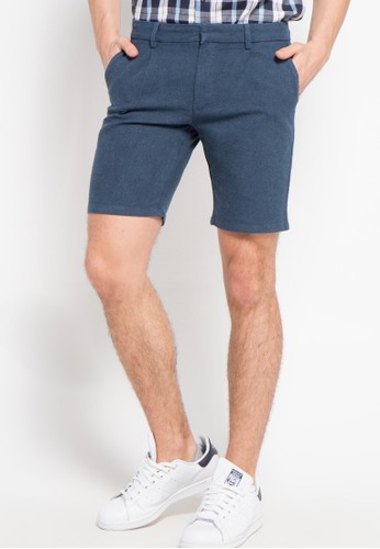 Front Pleated Tailored Shorts