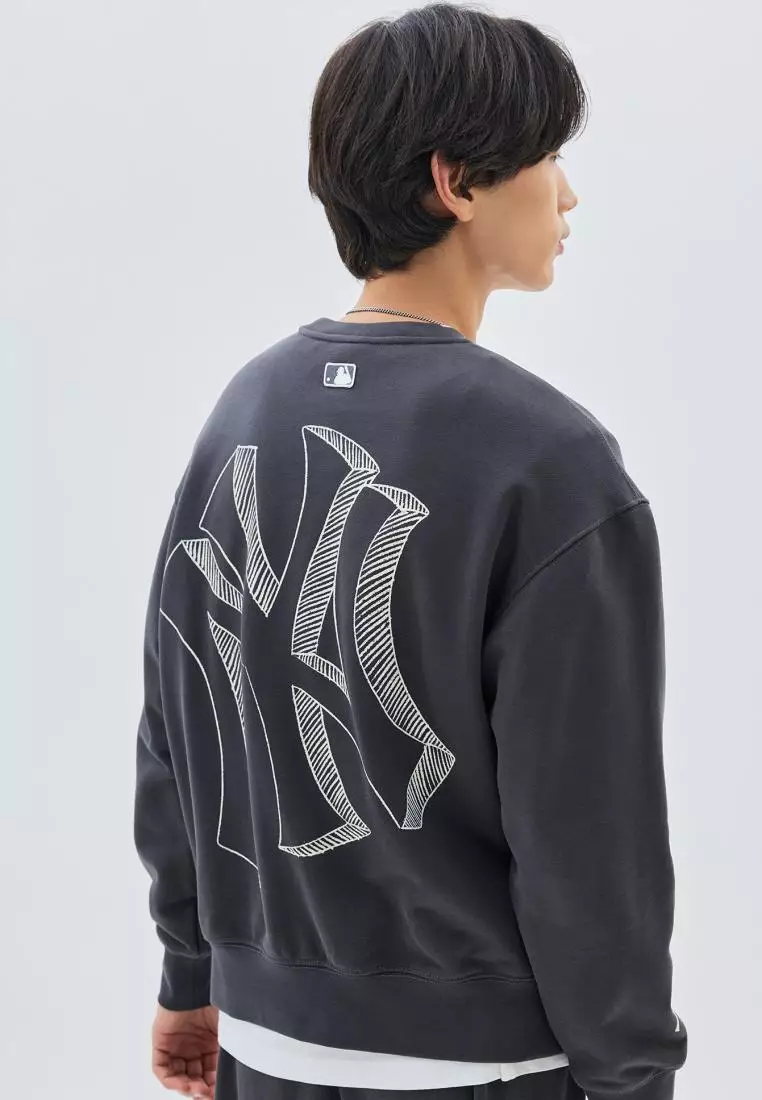 BASIC MEGA LOGO OVERFIT SWEATSHIRTS NEW YORK YANKEES