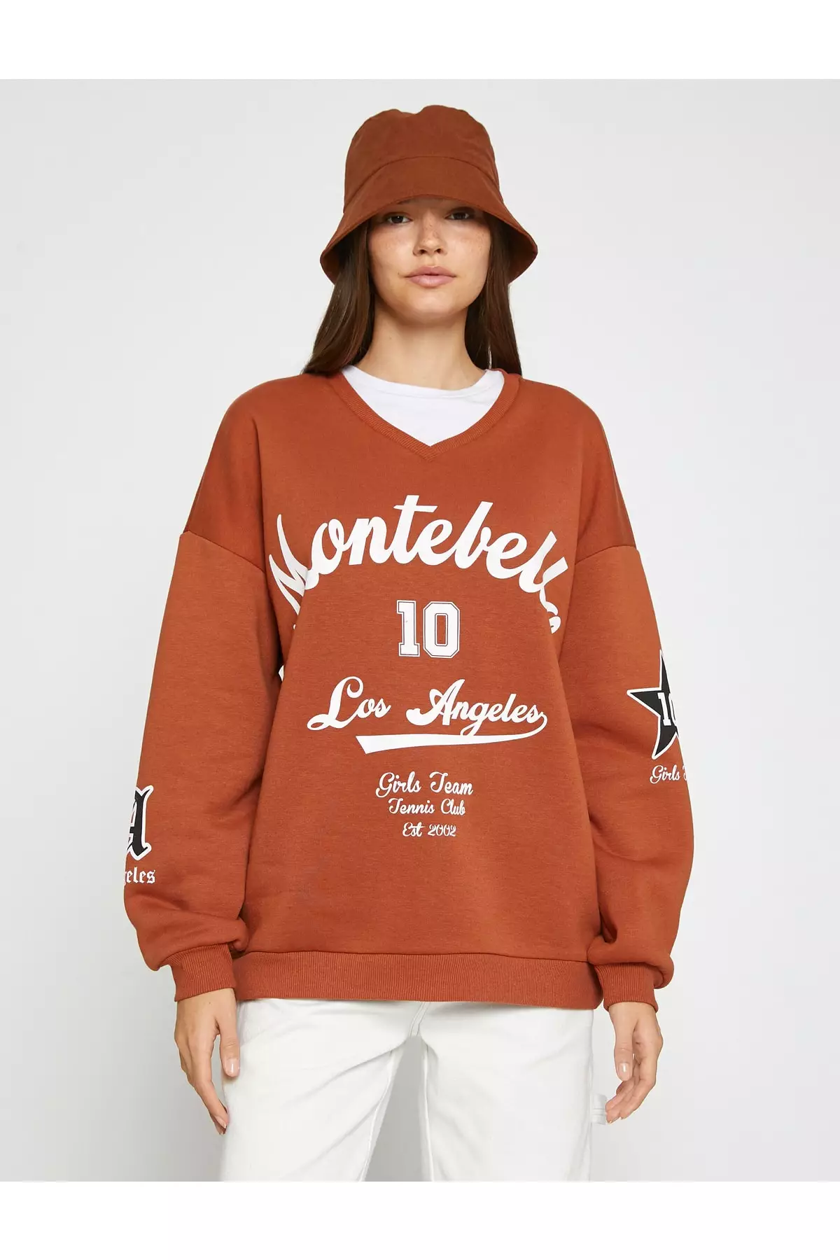 KOTON College Sweatshirt Oversized Fleece 2024 Buy KOTON Online