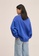 MANGO KIDS blue Oversize Cotton Sweatshirt 3BEC9KAF1CD5E8GS_5