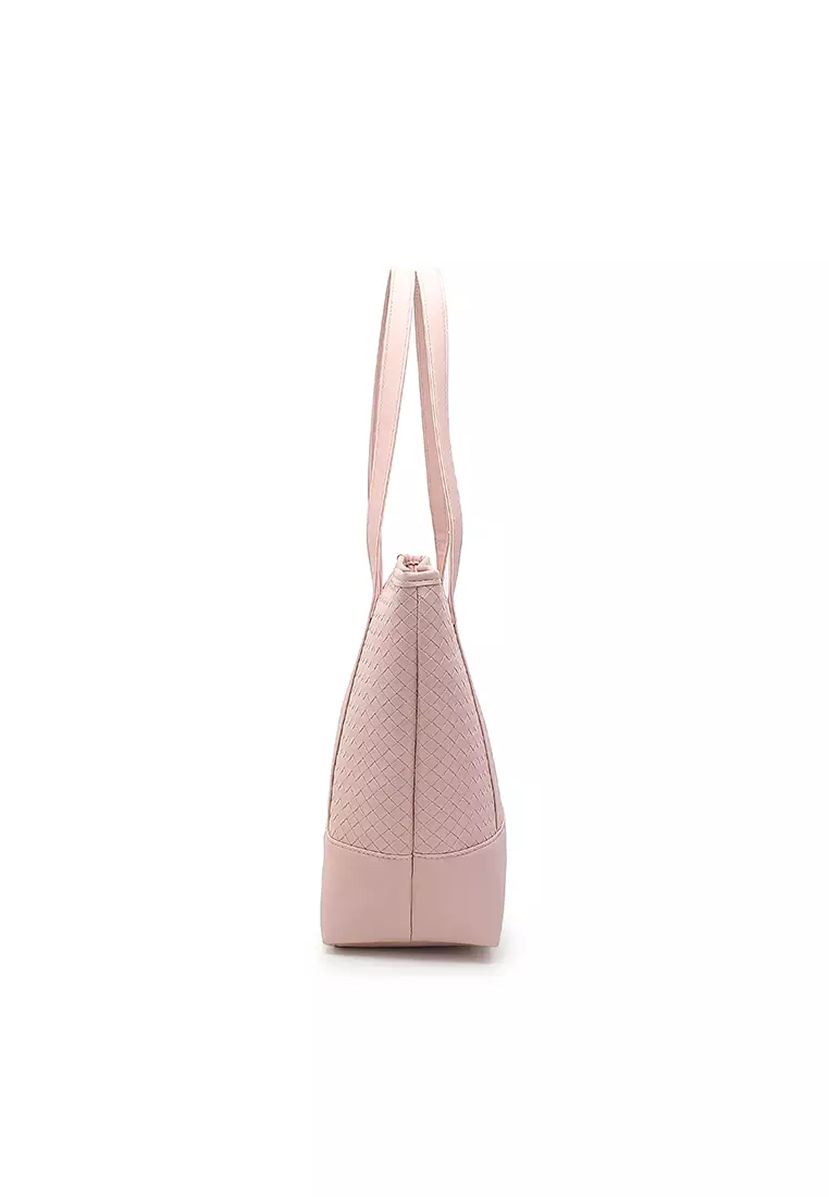 Women's Tote Bag / Shoulder Bag / Top Handle Bag - Pink
