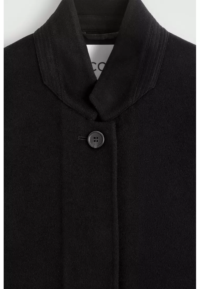 STRUCTURED DOUBLE-FACED WOOL JACKET