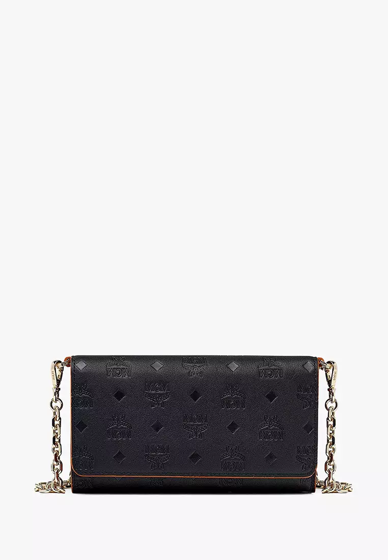 Mcm black sales wallet on chain