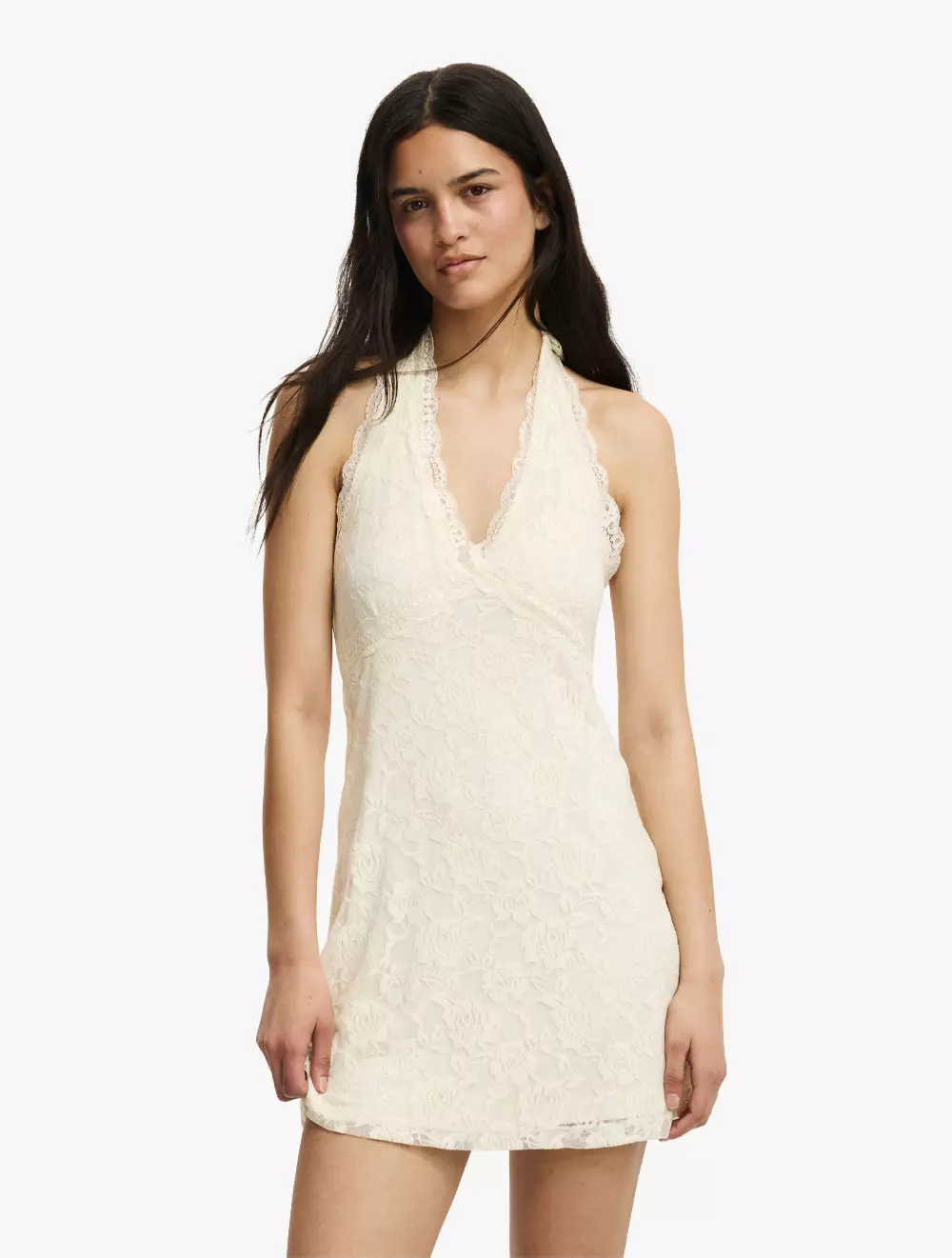 COTTON ON - DRESSES - LILY HALTER MINI DRESS