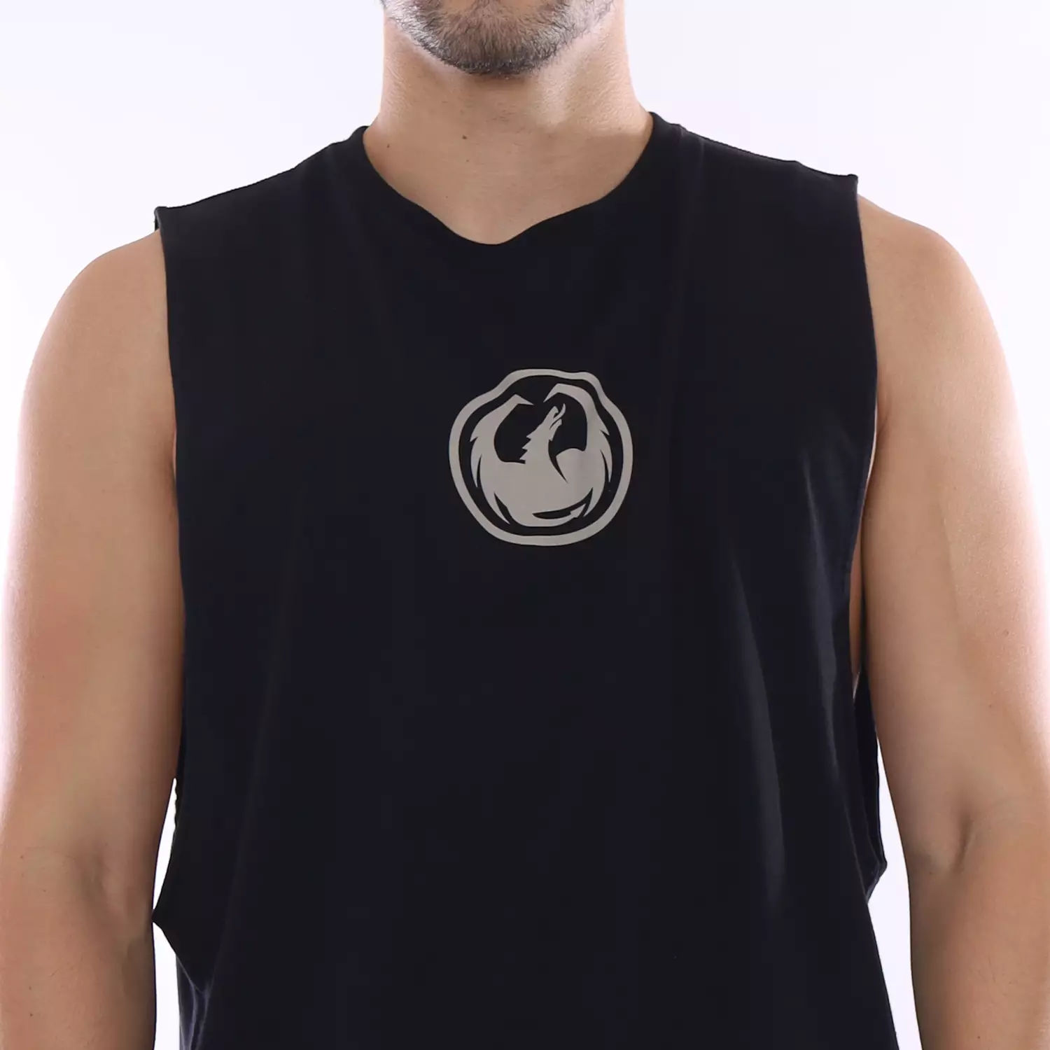 Dragon Kaos Singlet Pria Shouty Planet Surf