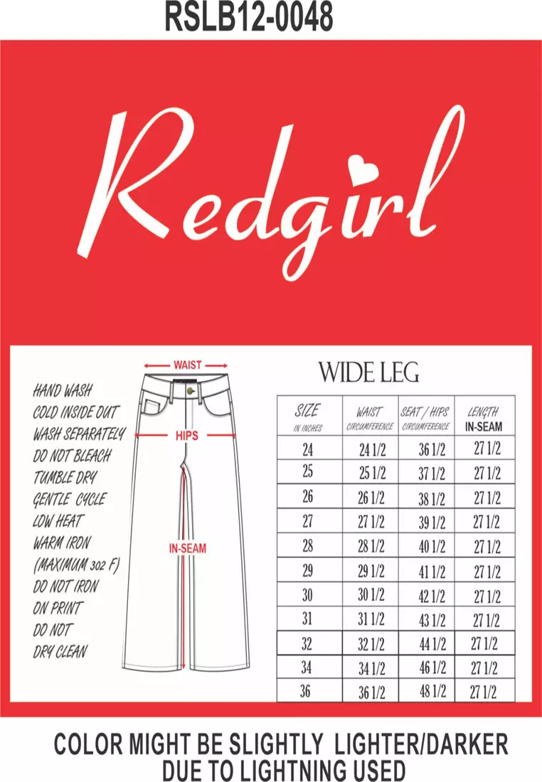 Colored Wide Leg Pants Ladies