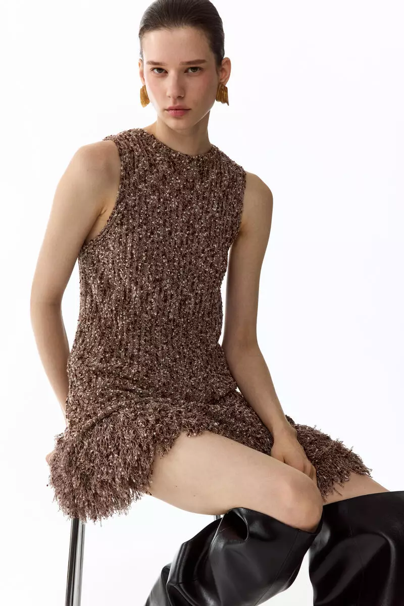 Fringed dress