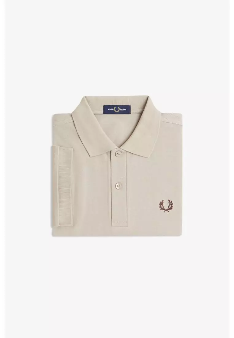Fred Perry M6000 The Fred Perry Shirt (Warm Oat / Burnt Tobacco)