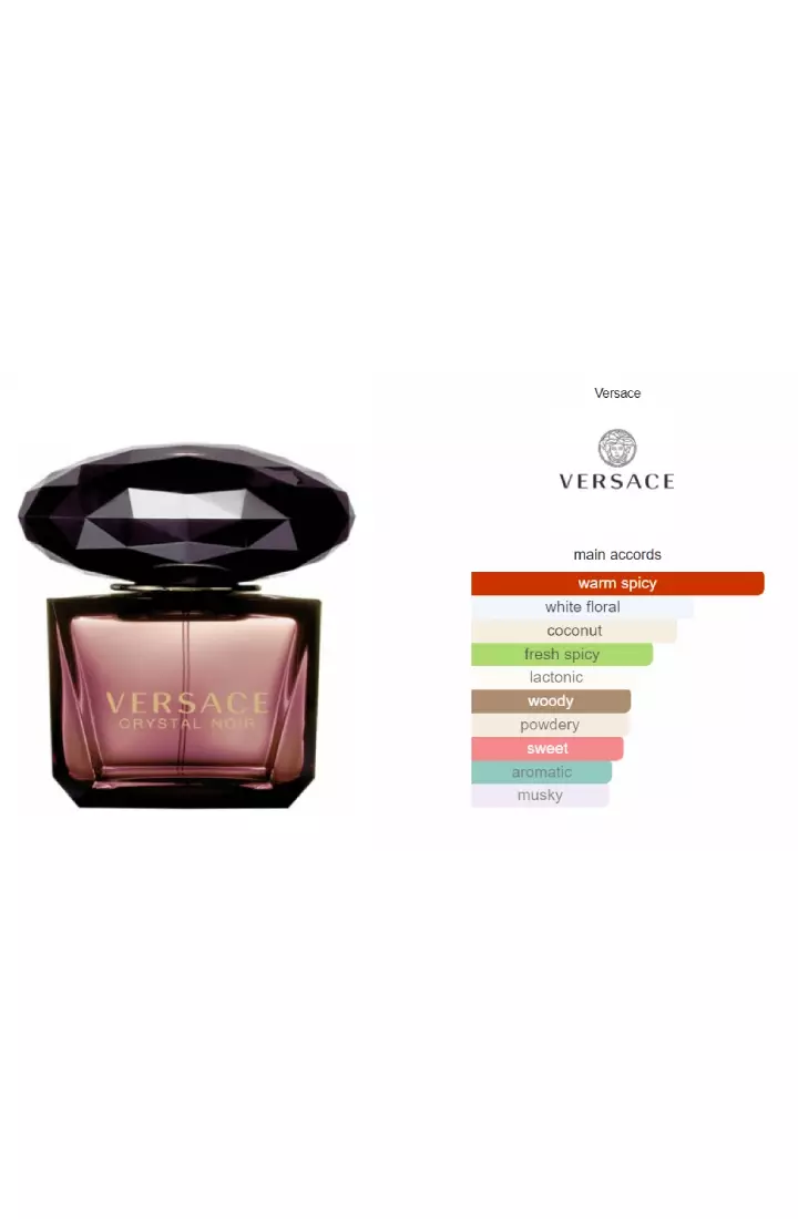 Versace Crystal Noir Woman EDP - 90 ML (Parfum Wanita)