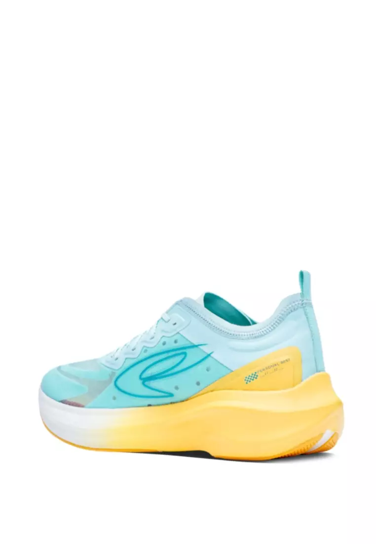 910Nineten TAKASHI RUN ELITE sepatu lari - HIJAU MINT/KUNING/HIJAU TUA