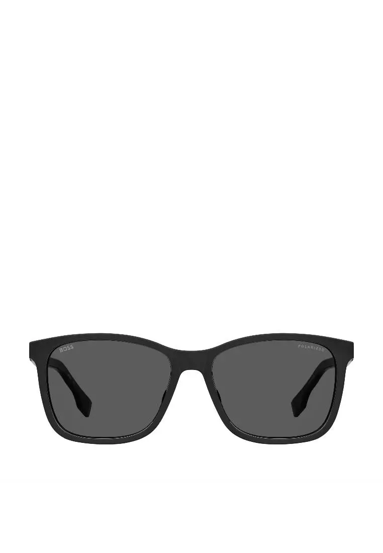 BOSS Sunglasses BOSS 1693/F/SK-807-M9, Square Sharp with Black color