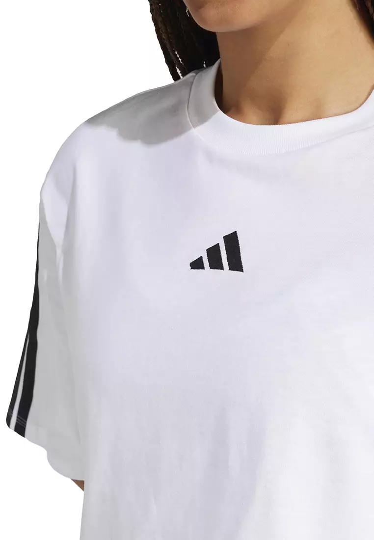 Essentials 3-Stripes Cotton Loose T-Shirt