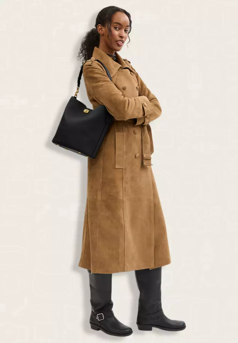 Coach Willow Soft Bucket Bag Black