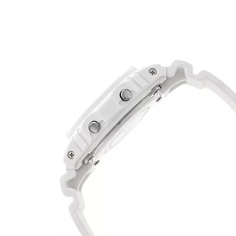 Jam Tangan Pria Casio G-Shock DW-5600MW-7DR Marine White Series Digital Dial White Resin Band