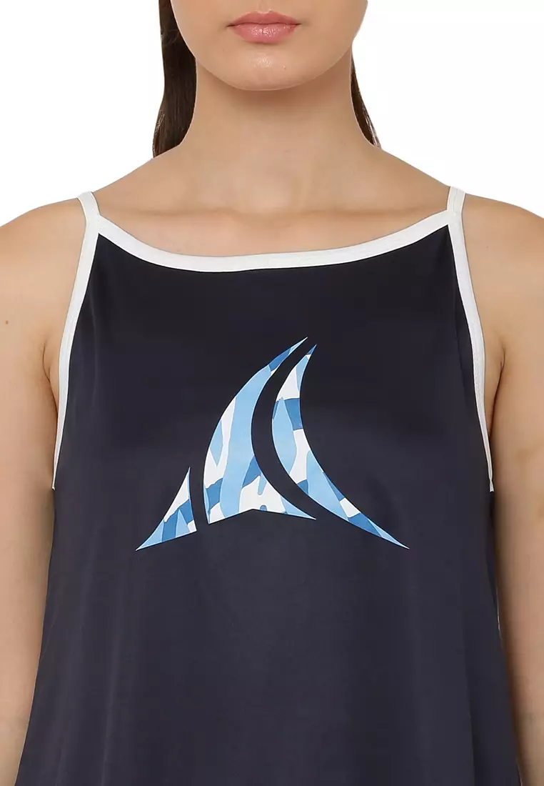 Women's Training/Running Blue Sleeveless Top