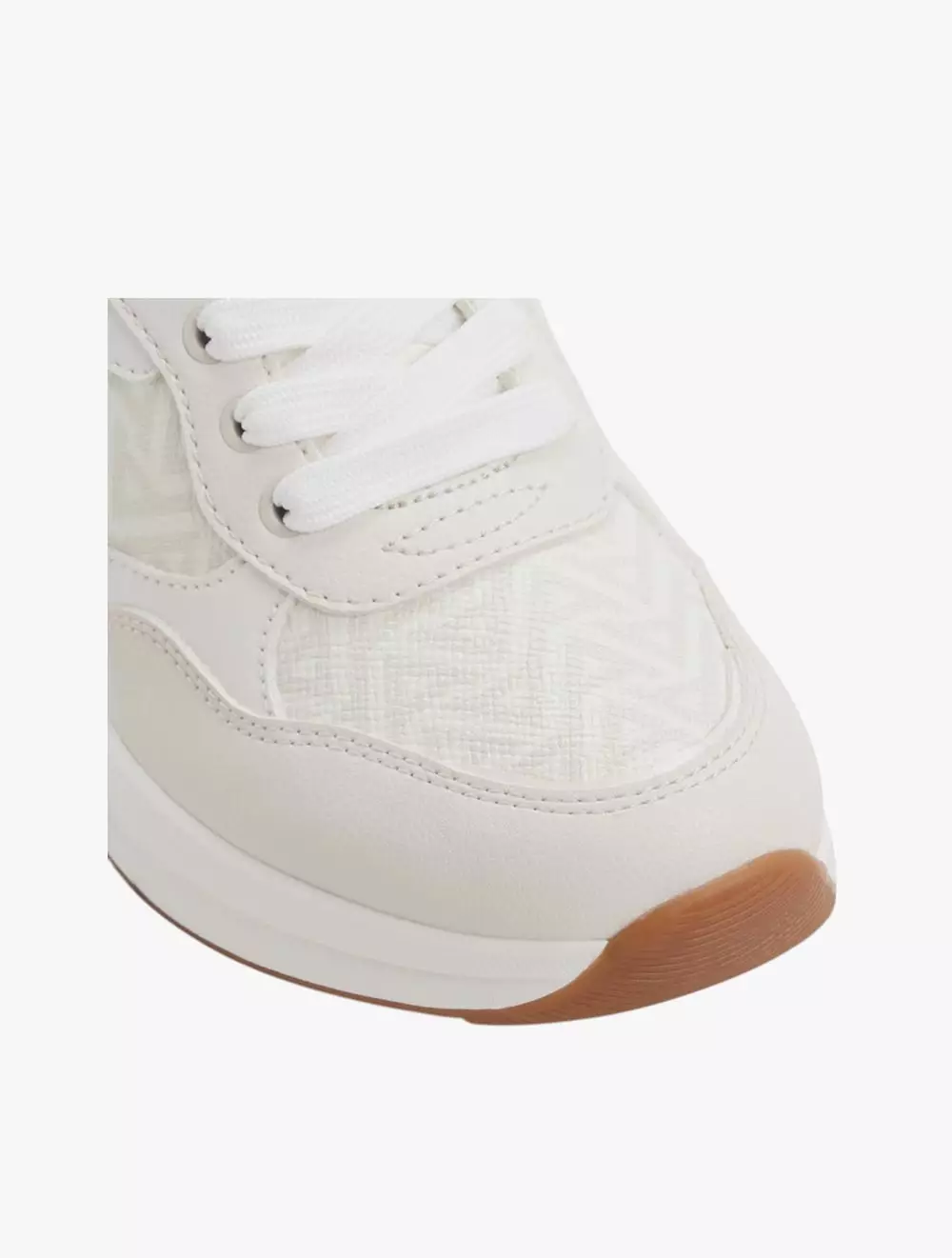 Aldo Asiejan Women's Wedge Sneakers - White Combo