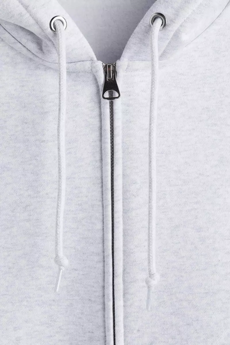 Oversized Fit Zip-through hoodie