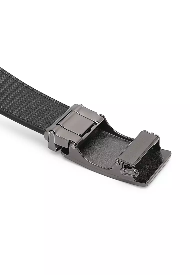 Men's 35mm Automatic Buckle Belt - Black