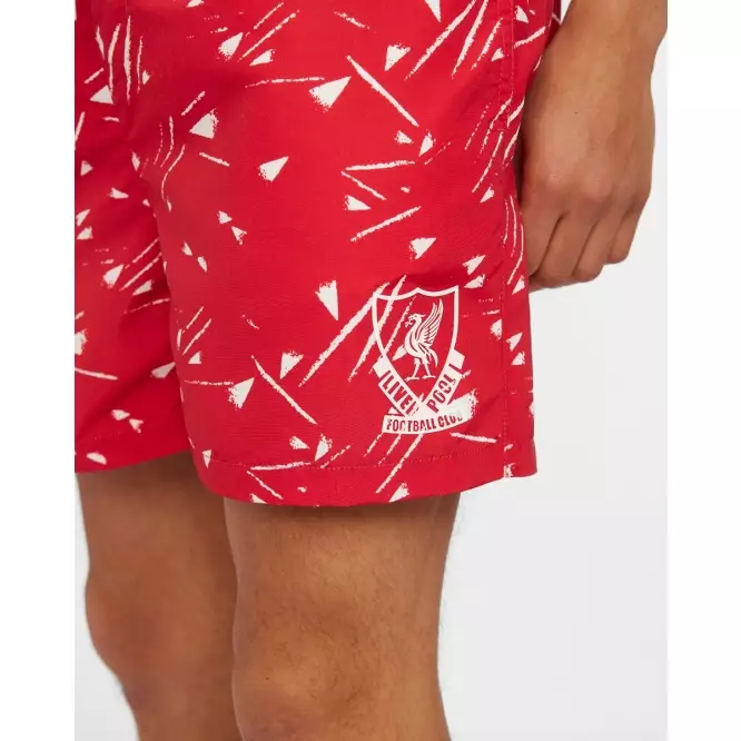 Liverpool FC Mens 89 Home Swim Short - Official LFC Celana Original Pria