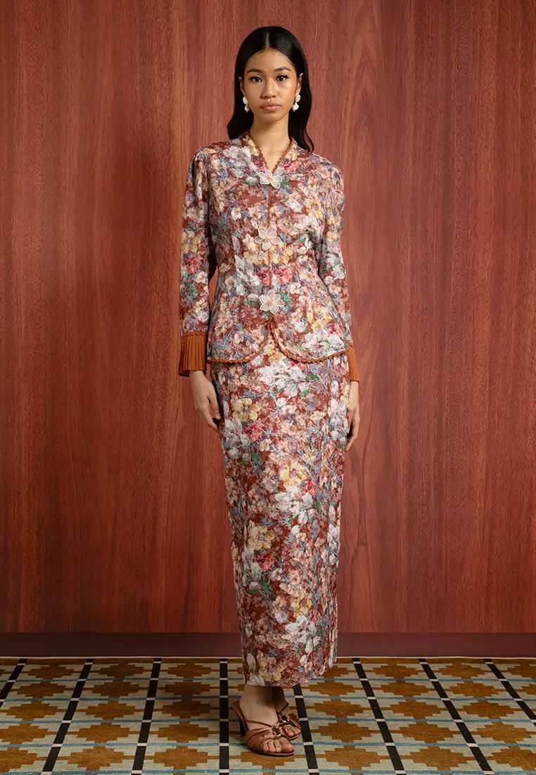 MARSHA PRINTED KEBAYA SET