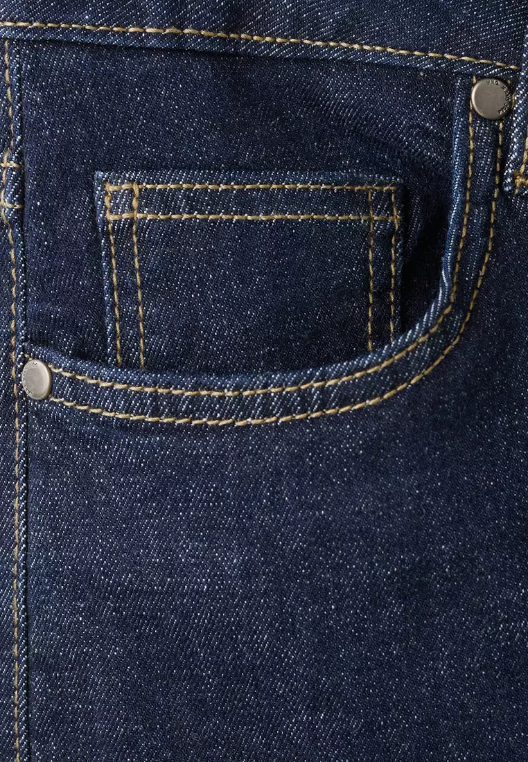 Flare Jeans With Drawstrings