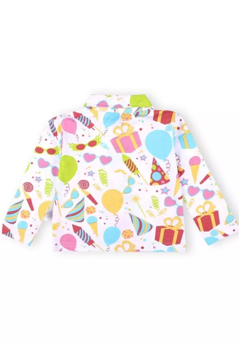 Kids Pajama Set Combo of 2 - Sweet Tooth & Pajama Party