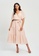 Tussah pink Louisa Midi Dress A162AAAA45A7A2GS_1