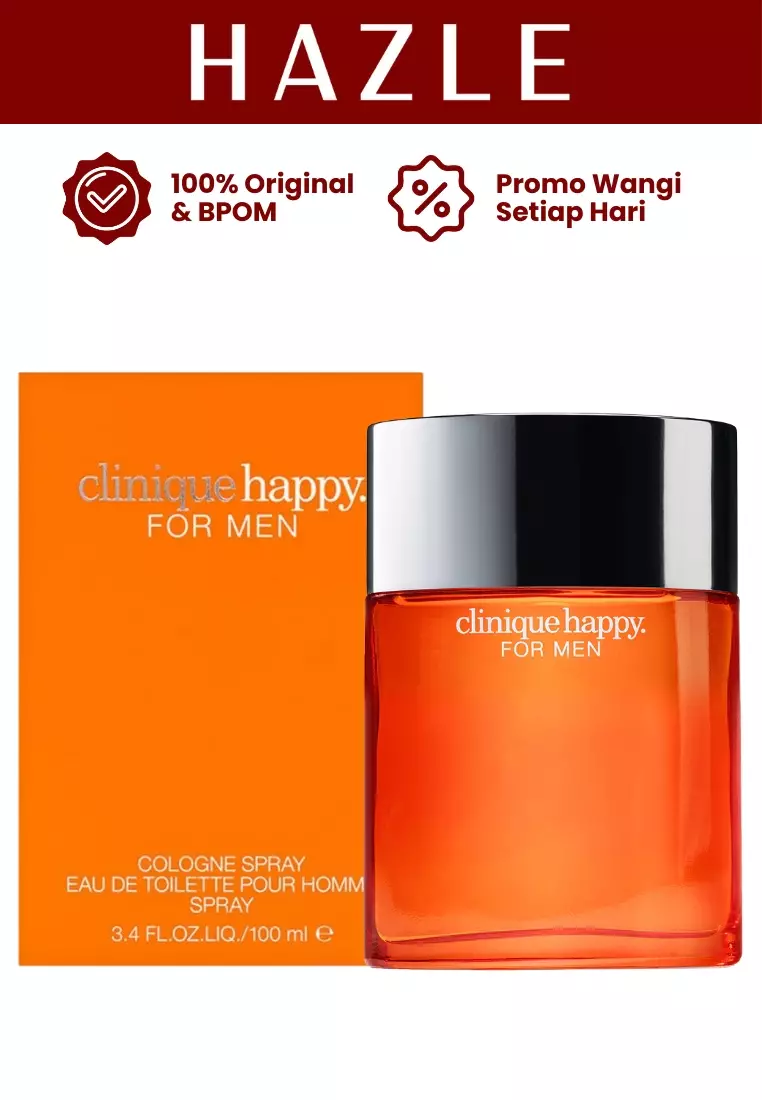 Jual Clinique Happy Cologne Spray EDT Man 100 ml Original 2025