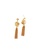 TOMEI gold TOMEI Stylishly Oriental Glamour Earrings, Yellow Gold 916 (WS-YG1214E-1C)(6.98g) 513D0AC5746280GS_1