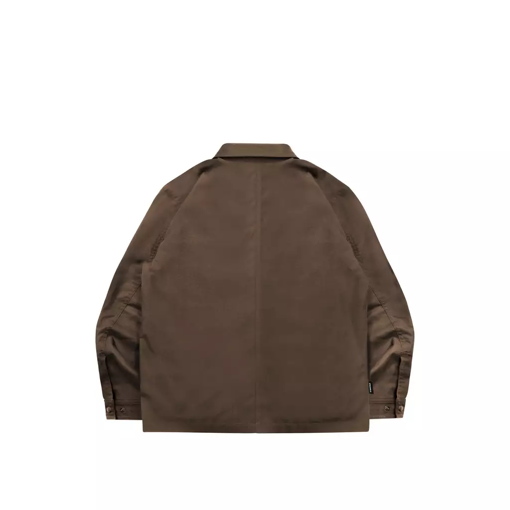 Shephered Parka Jacket Jaket Pria Wanita Outdoor Praktis - Cokelat