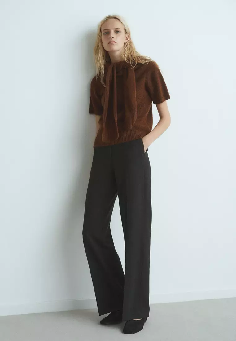 Short-Sleeved Combined Sweater