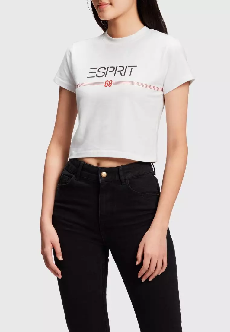 Buy Esprit ESPRIT x Rest & Recreation Capsule Cropped T-shirt 2024 Online |  ZALORA Singapore