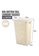 HOUZE beige HOUZE - 60L Rattan Tall Laundry Basket (Beige) F0775HLD886F06GS_3