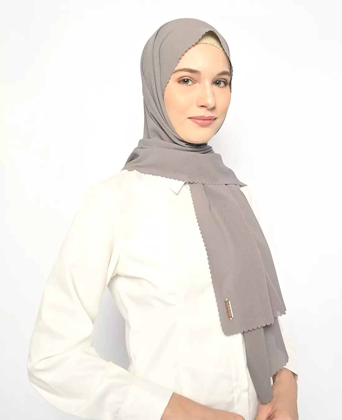 Pasmina Diamond Lasercut Grey