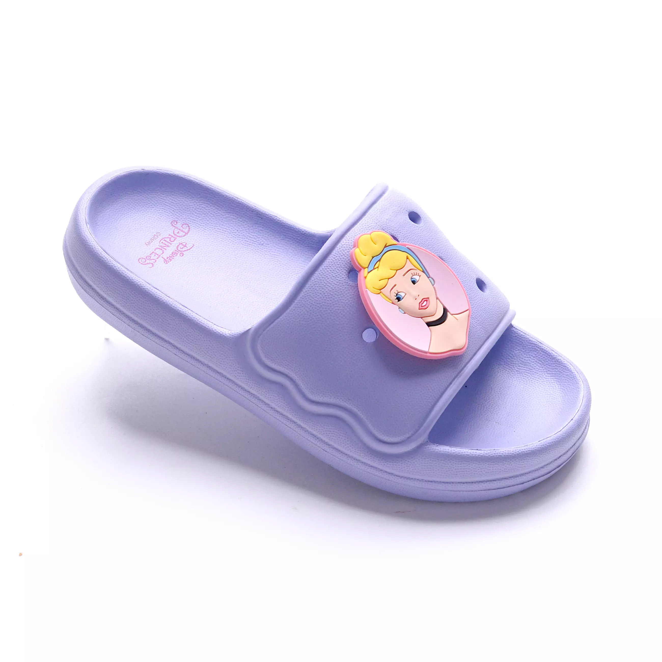 PRINCESS - SANDAL WANITA ANAK CH820091WK SELOP FULL KARET - BIRU HEATHER